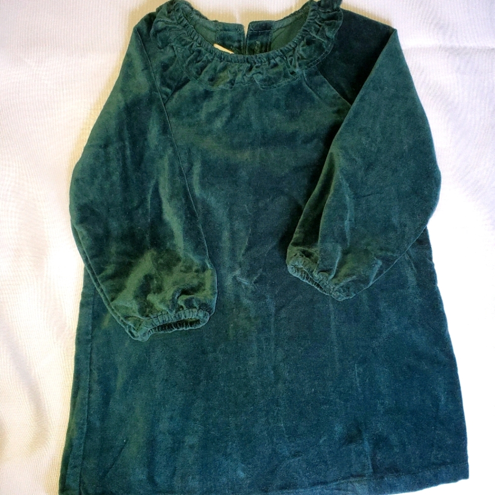 NWT velvet green dress